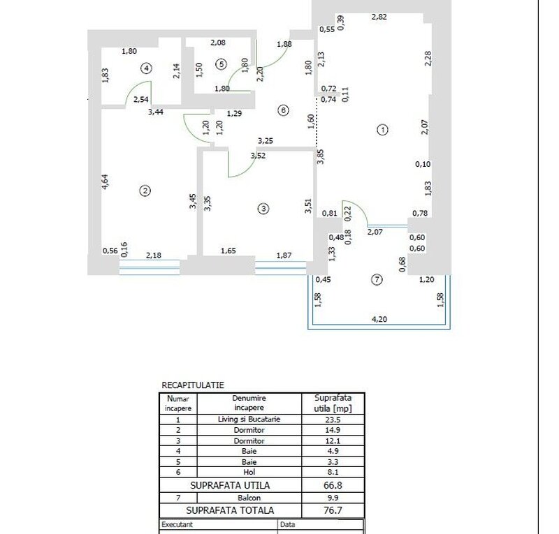 Pipera com 0% - Cortina North - apt 3 cam complex lux -  martie 2025 pipera